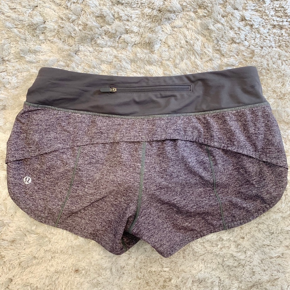 Grey Lululemon shorts